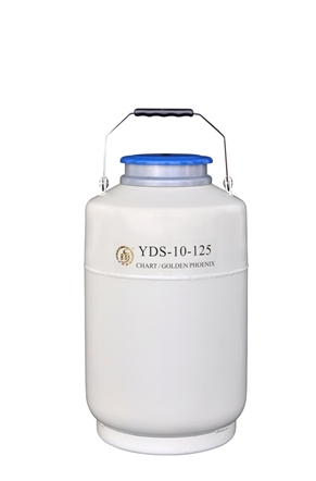成都金鳳大口徑液氮生物容器YDS-10-125
